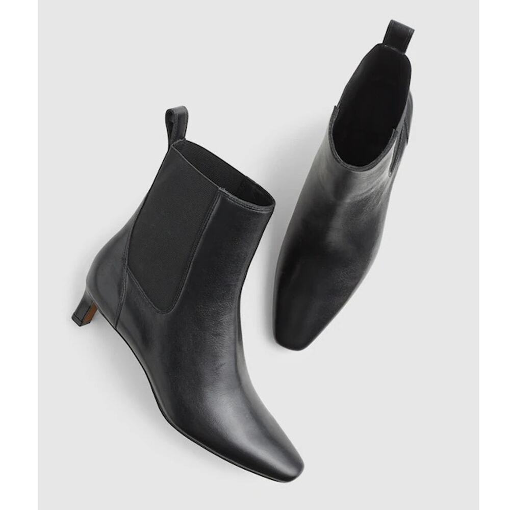 Madewell The Dimes Chelsea Boot True Black Size 9 NWOB